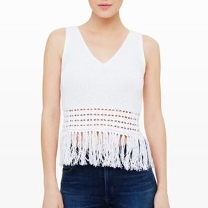 Fringe crop top